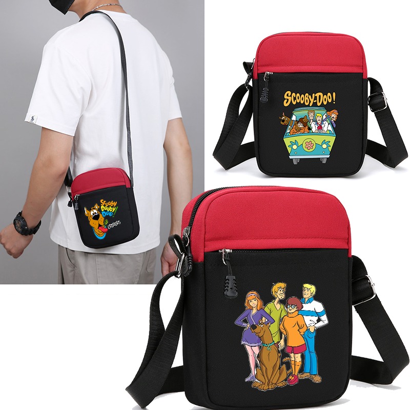 Art Craft Bag - Bolsos cruzados Scooby Doo para mujer,