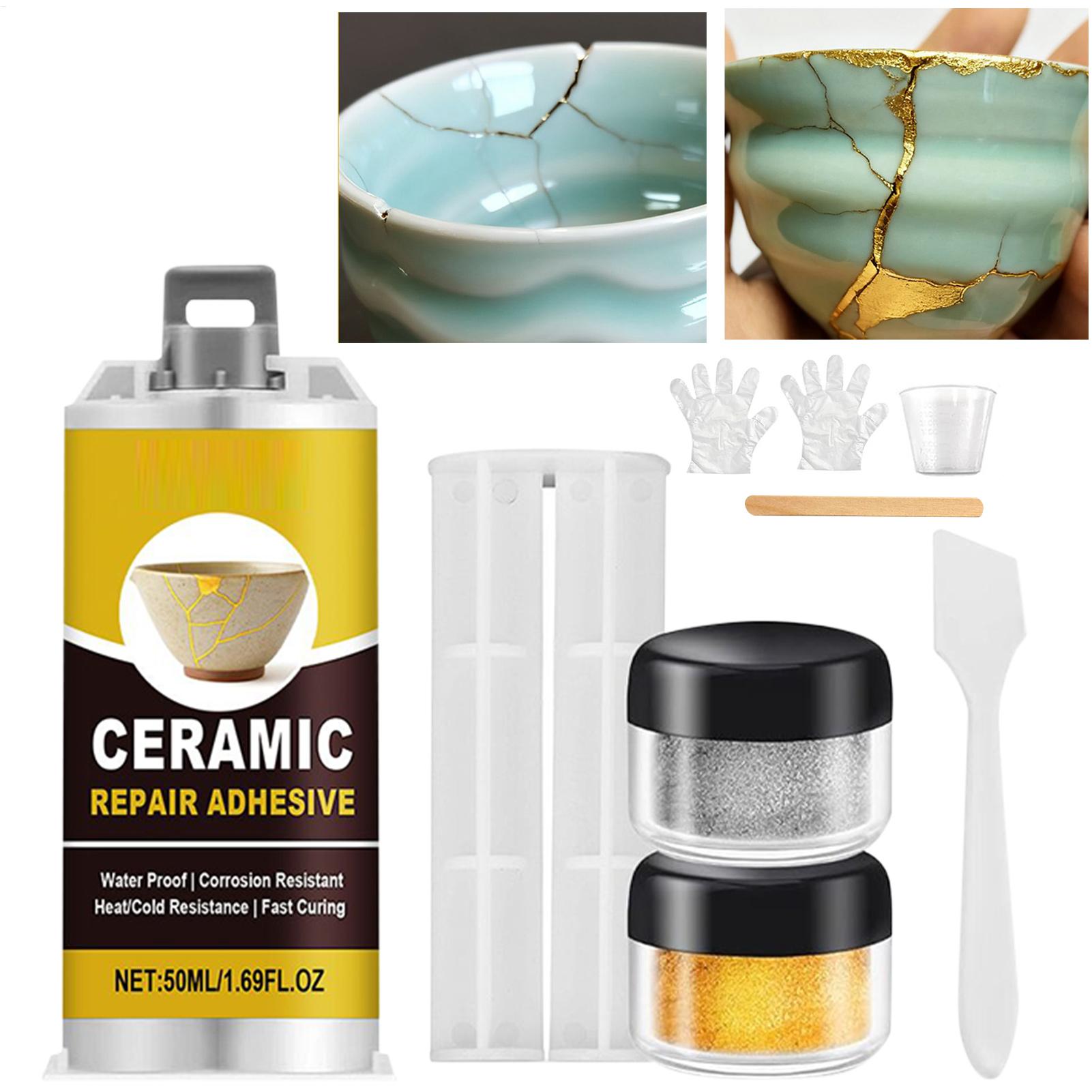 Art Craft Cup - Kit de Reparación Kintsugi, Pegamento Cerámico