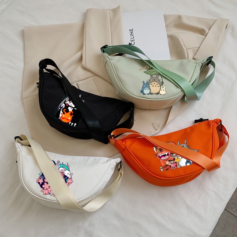 Art Craft Bag - Bolsos cruzados Totoro para mujer, bolso
