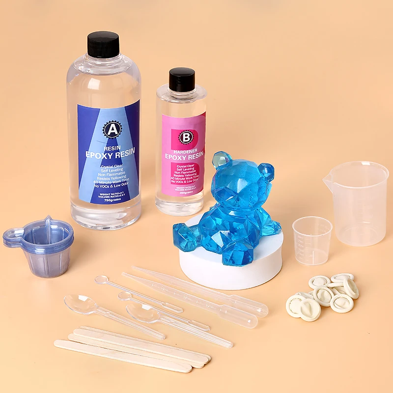 Art Craft Cup - Kit de resina epoxi transparente, resina