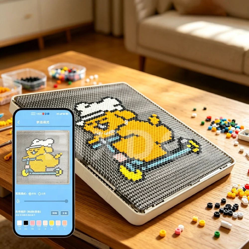 Art Craft App - Tablero de perlas LED inteligente, bandeja
