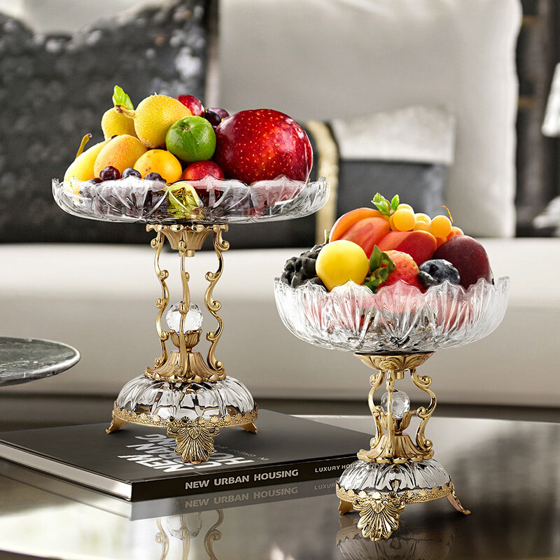 Art Craft Restaurant - Plato de fruta de cobre de