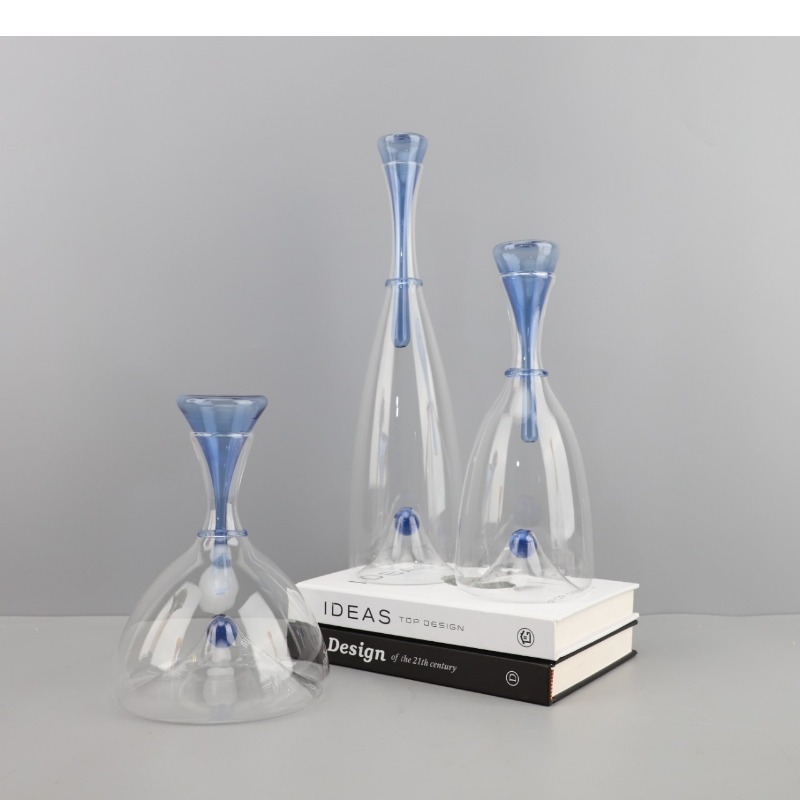 Art Craft Restaurant - Decantador de cristal Simple y transparente,
