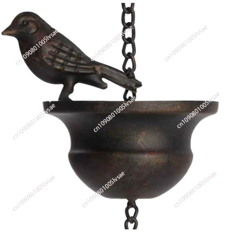 Art Craft Cup - Cadena de Lluvia Decorativa de Hierro