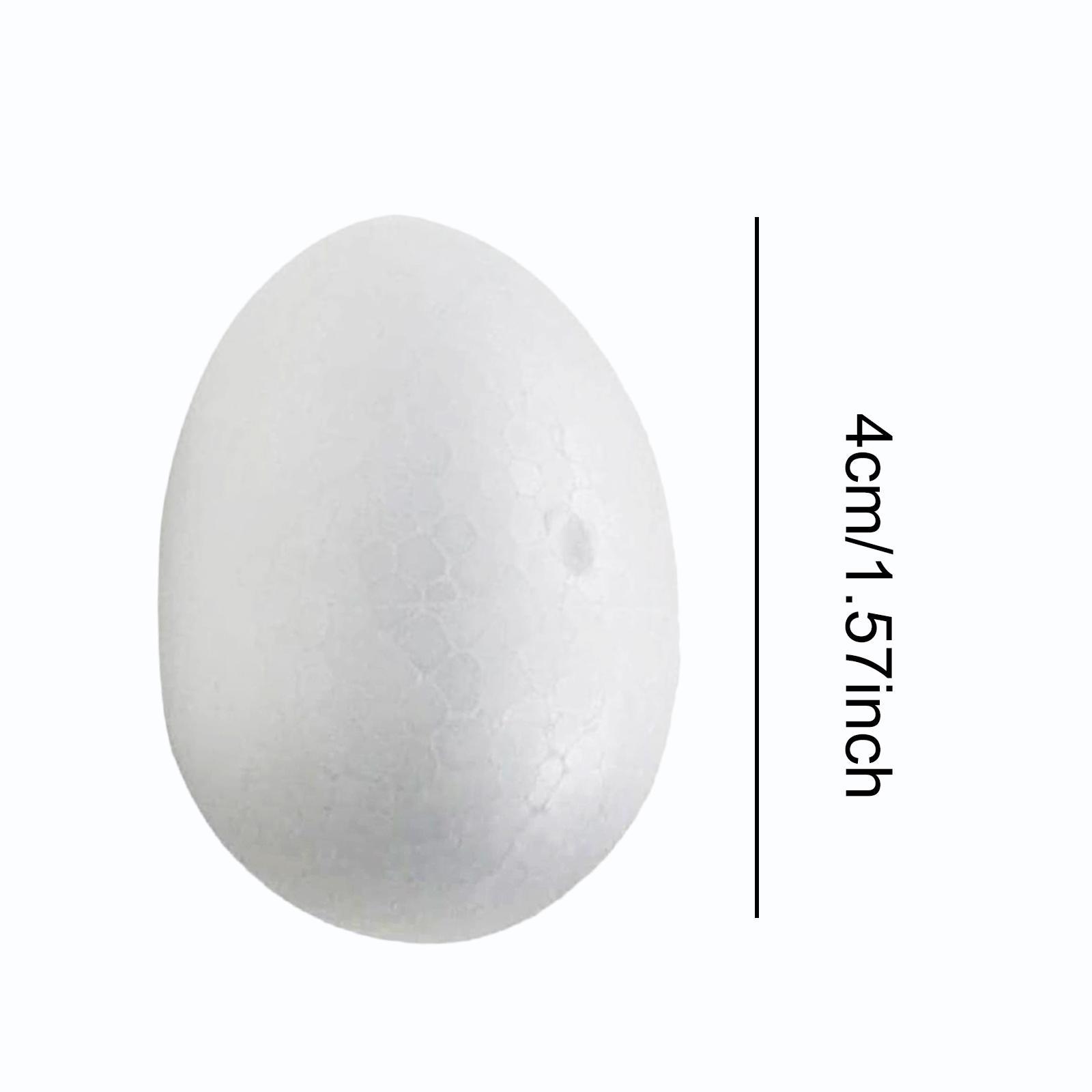 Art Craft Easter - Huevos de Pascua de Espuma Blanca