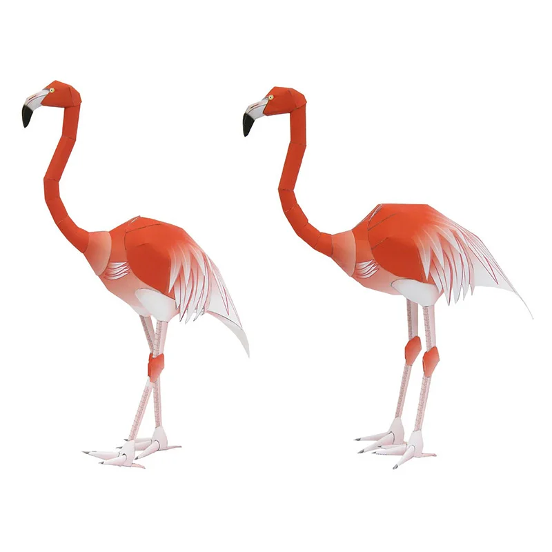 Flamenco caribeño plegable tre - Art Craft Cardboard reseña y precio