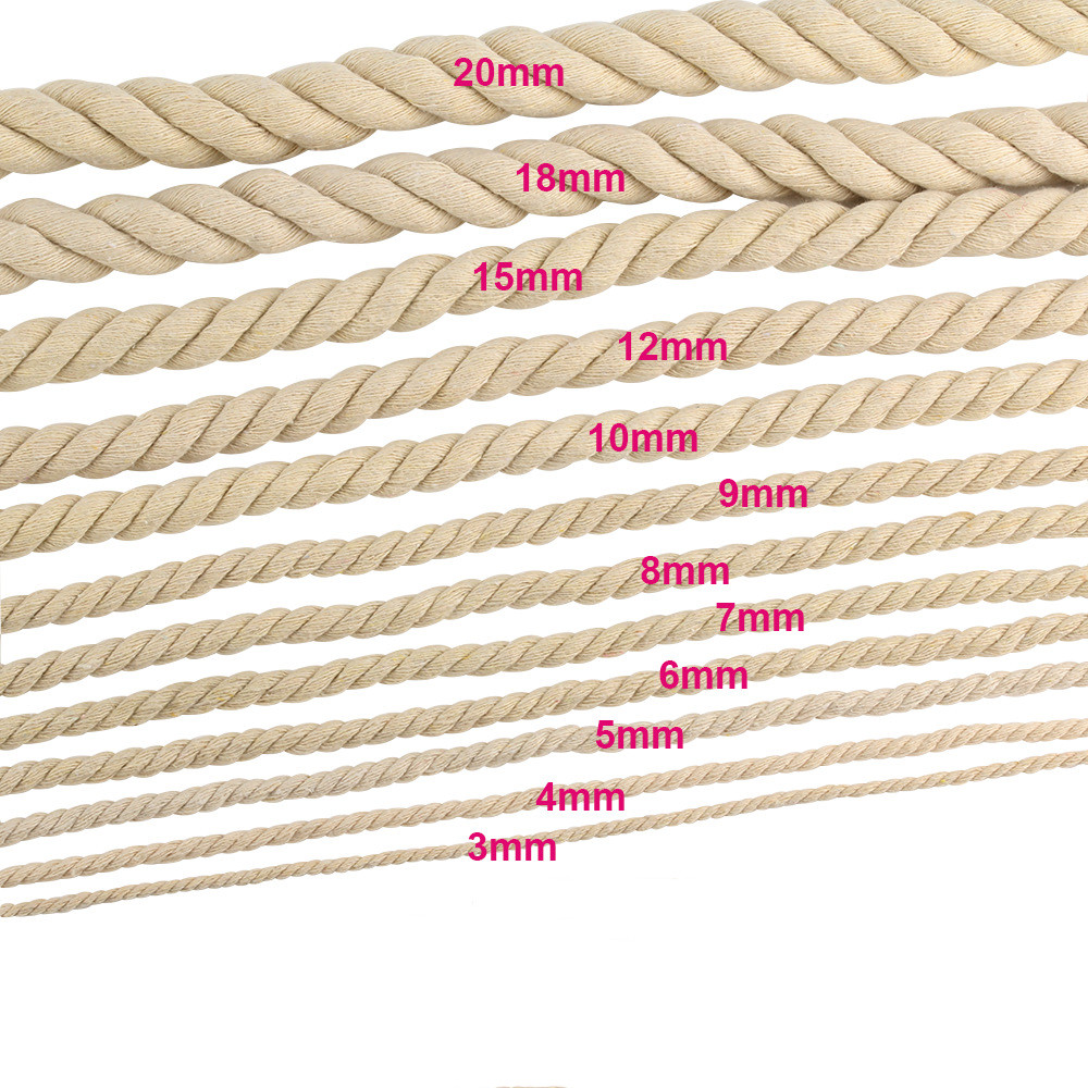 Cuerda trenzada de algodón Nat - Macrame Cord Cotton reseña y precio