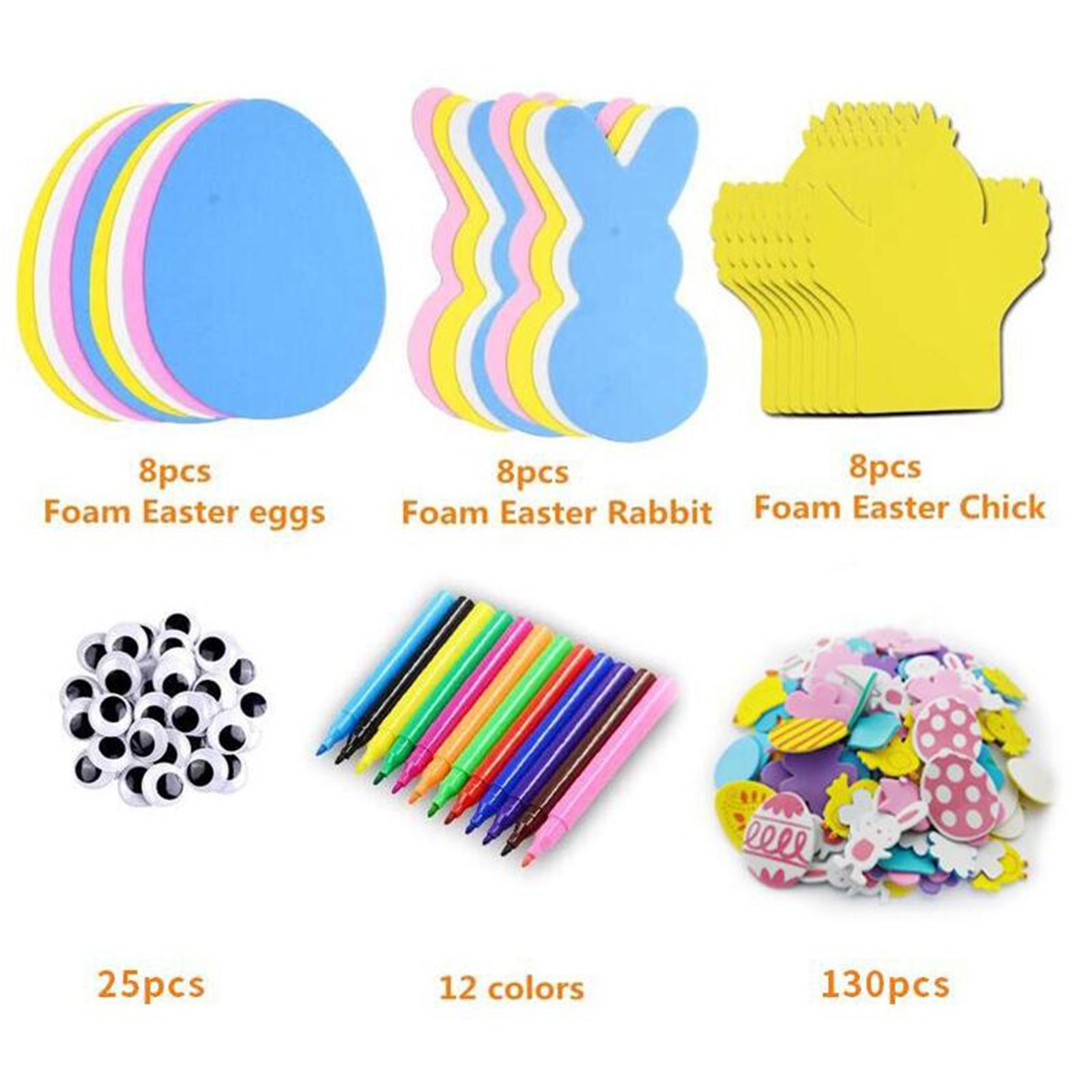 Set de pegatinas de espuma par - Art Craft Easter reseña y precio