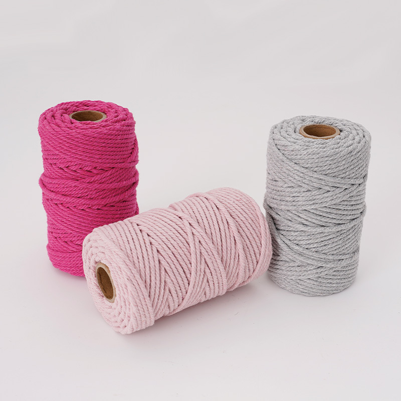 Cuerda de algodón hilada con n - Macrame Cord Cotton reseña y precio