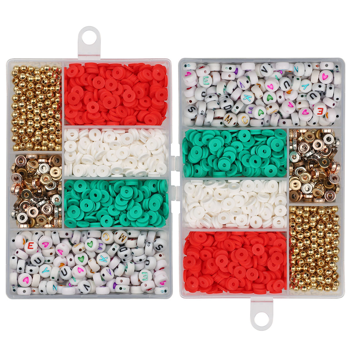 Juego de 2000 cuentas de arcil - Polymer Clay Set reseña y precio