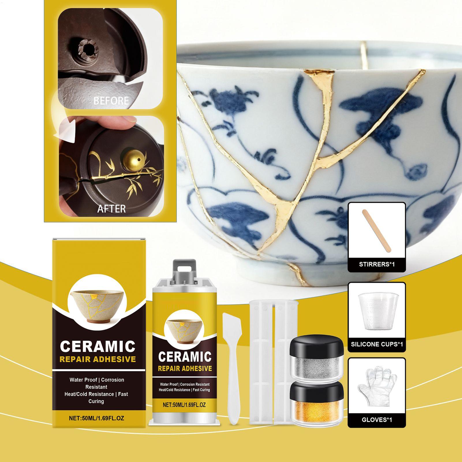 Kit de Reparación Kintsugi, Pe - Art Craft Cup reseña y precio