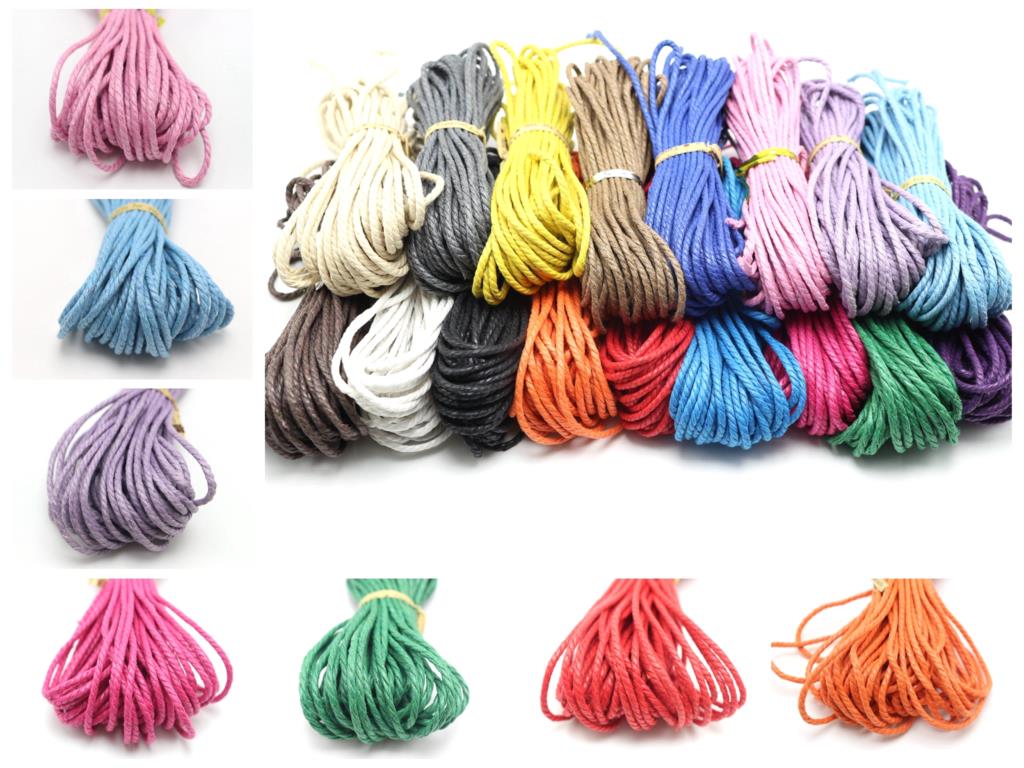 Cordón de algodón trenzado enc - Macrame Cord Cotton reseña y precio
