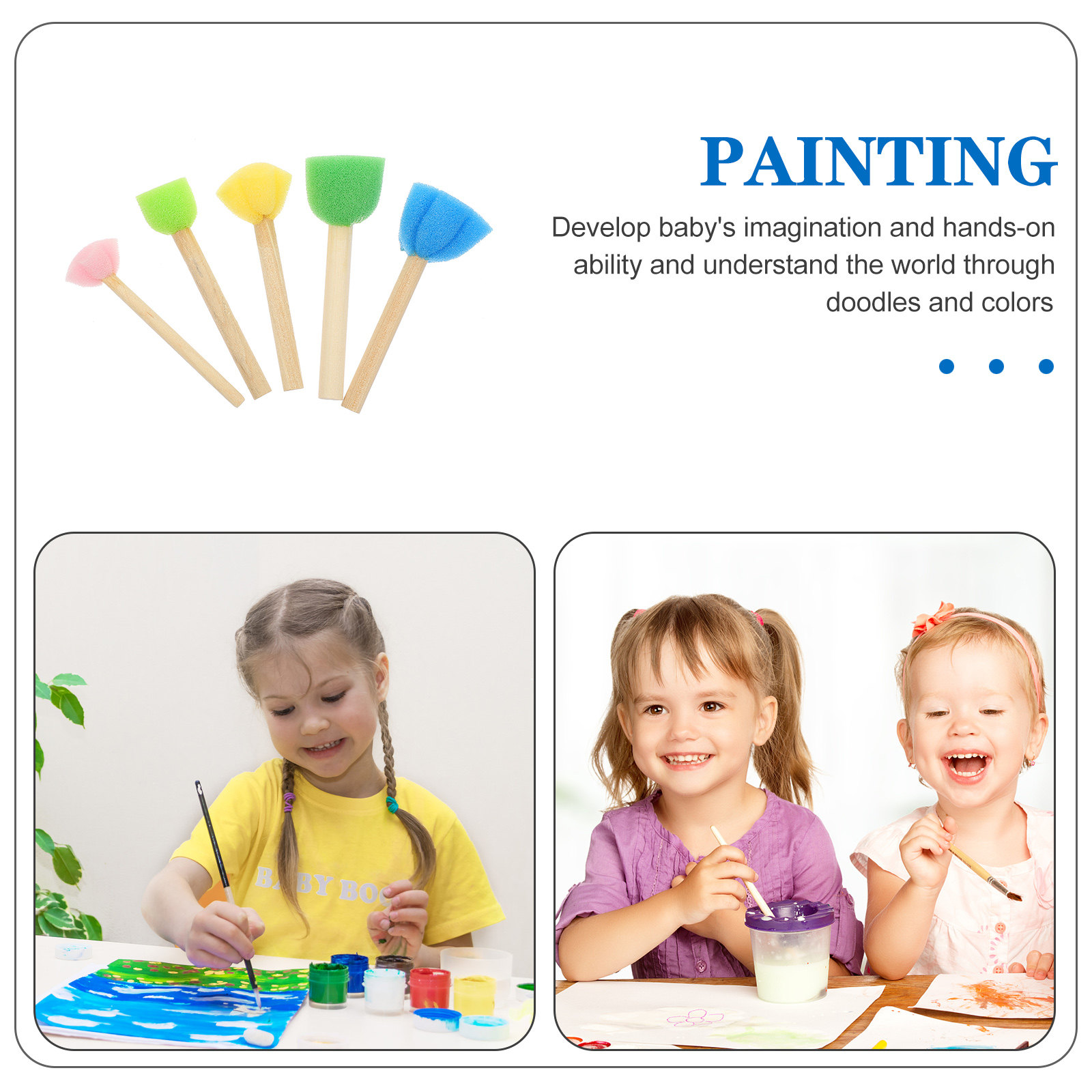 25 piezas de esponjas para pin - Art Craft Easter reseña y precio