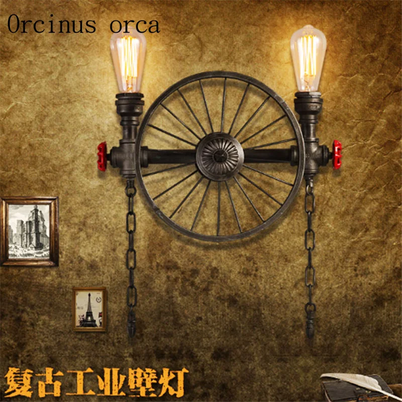 Lámpara de pared de tubería de - Art Craft Restaurant reseña y precio