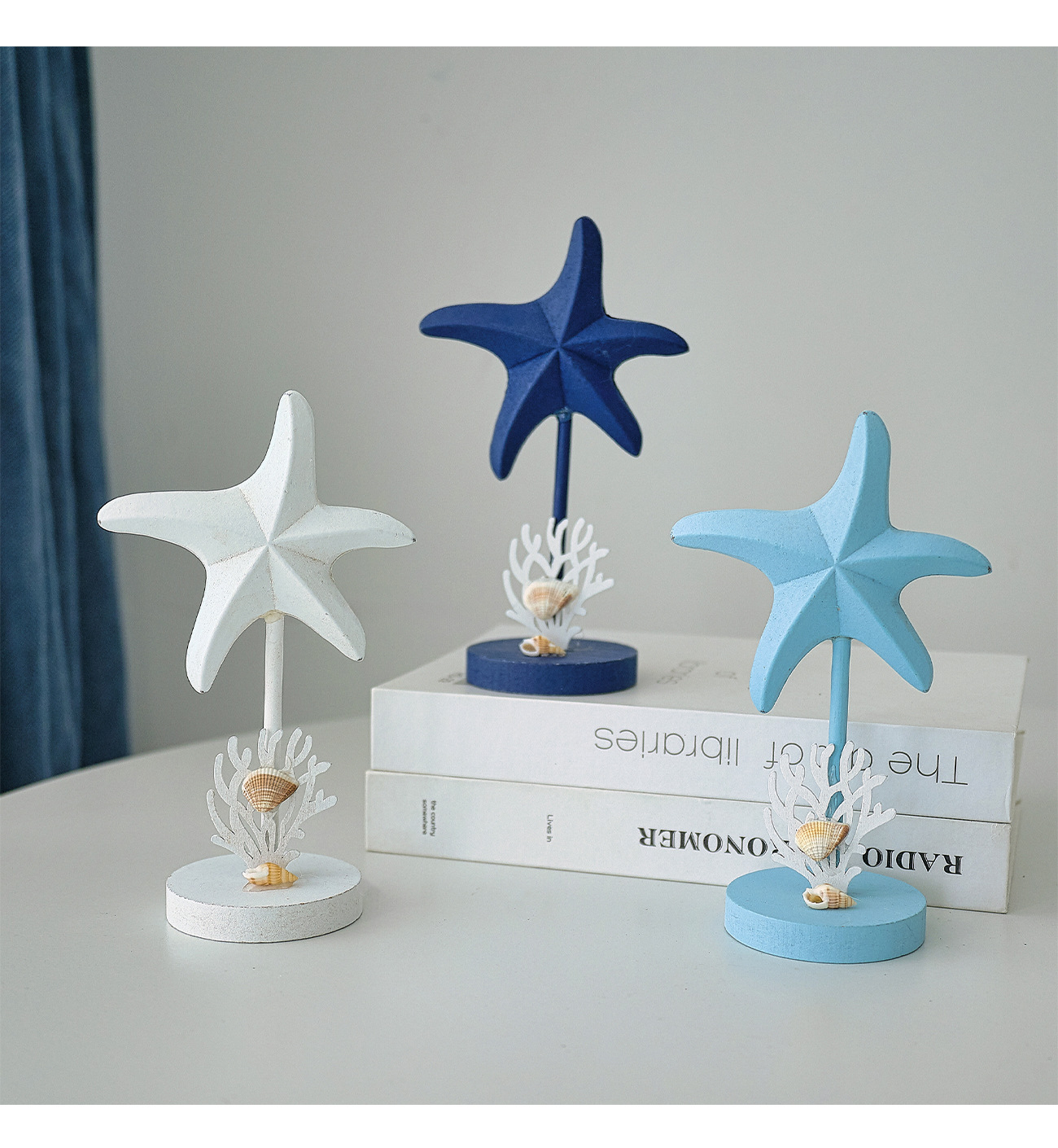 Adornos de estrellas de mar de - Art Craft Restaurant reseña y precio