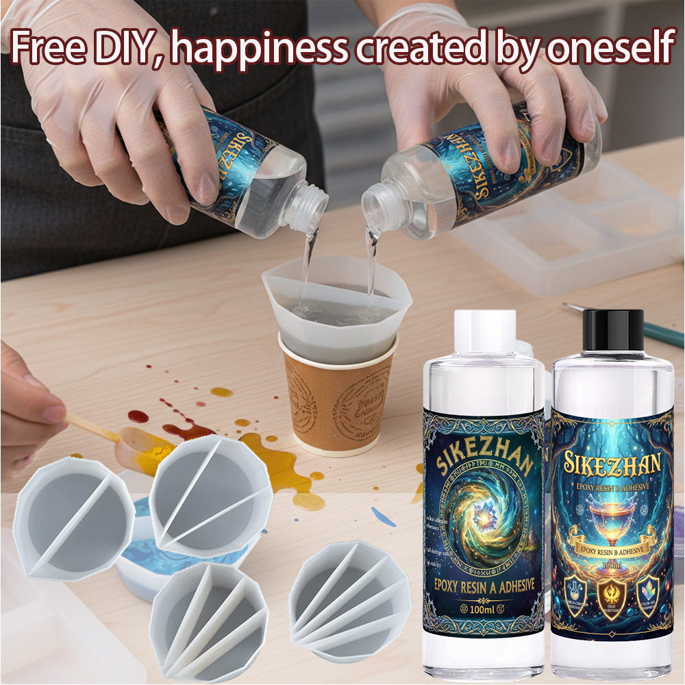 Kit de Resina Epoxi con 4 Vaso - Art Craft Cup reseña y precio