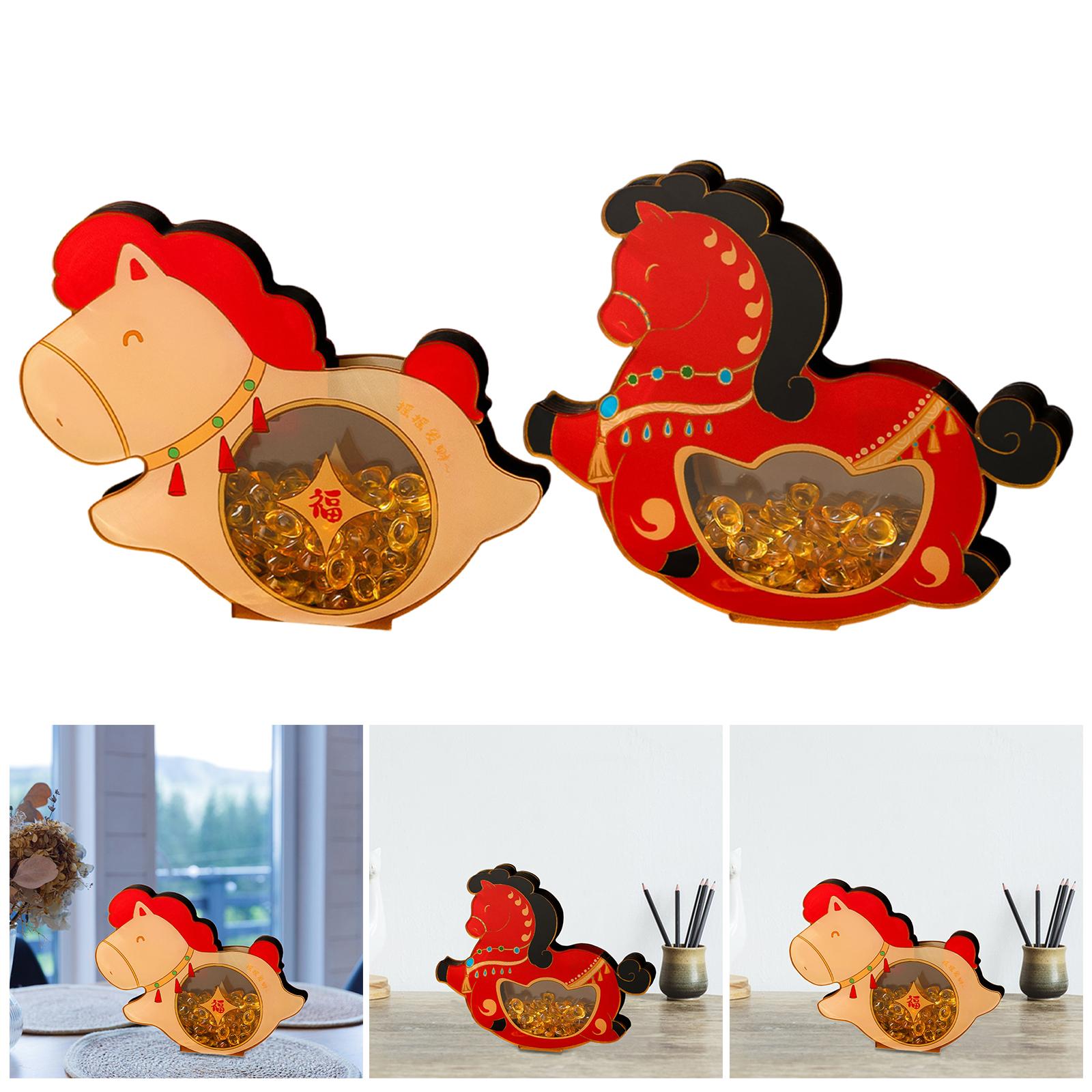 Figura de Caballo de Madera, E - Art Craft Restaurant reseña y precio