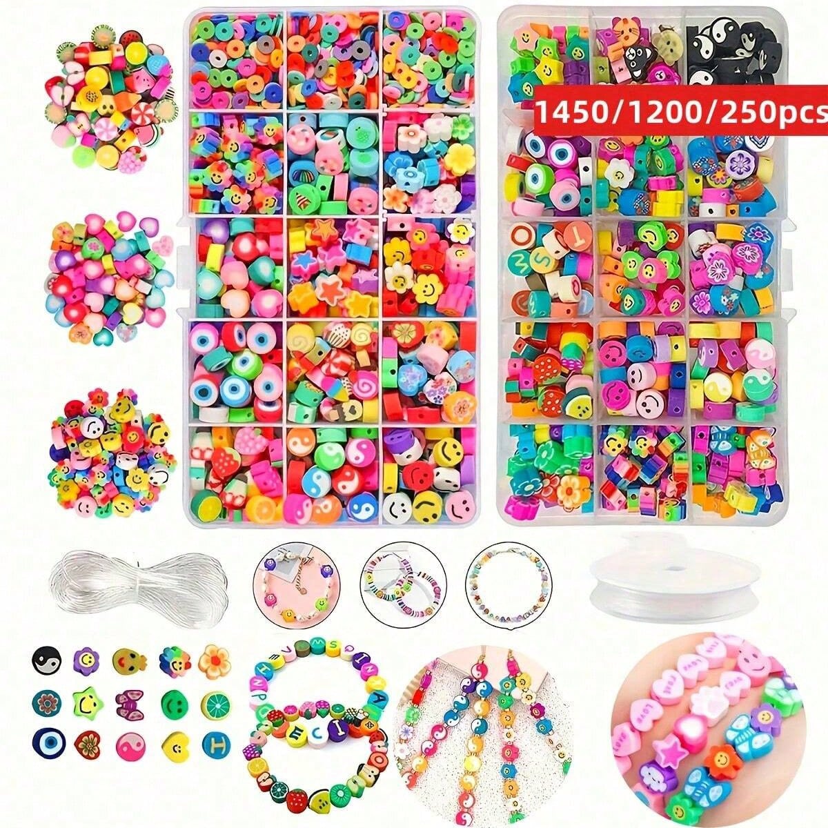 Juego de 1450/1200/250 Piezas  - Polymer Clay Set reseña y precio