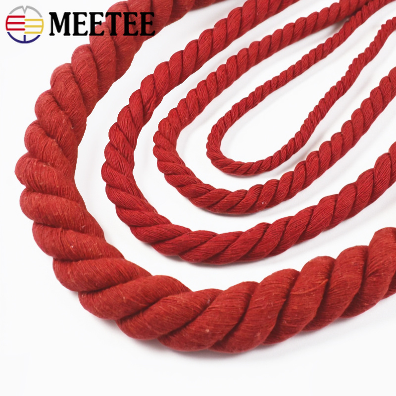 Cuerda de algodón roja de 4/5/ - Macrame Cord Cotton reseña y precio