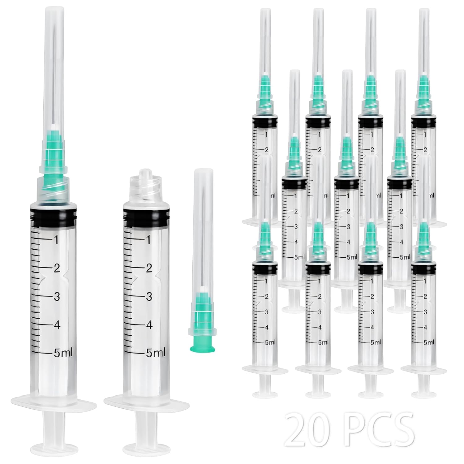 Jeringa Luer Lock de 5 ml, ade - Art Y Craft reseña y precio