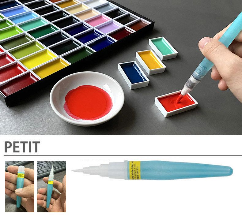 Pincel de acuarela japonés Kur - Watercolor Brush Pen reseña y precio