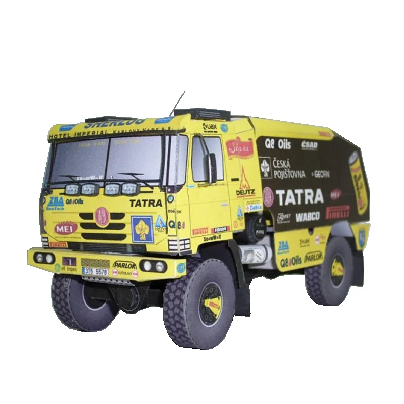 Tatra 815 2008 camión 1:53 Dak - Art Craft Cardboard reseña y precio