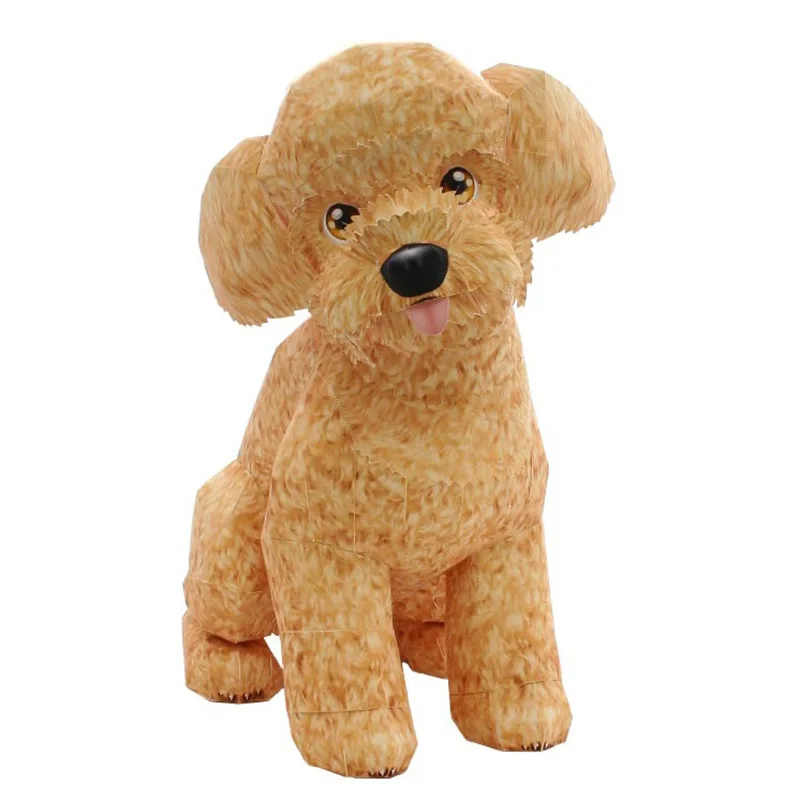 Juguete caniche perro plegable - Art Craft Cardboard reseña y precio