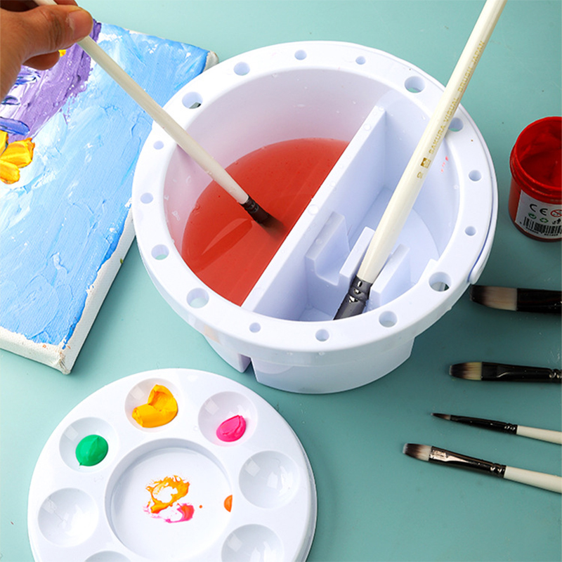 Cubo para lavadora de pinceles - Watercolor Brush Pen reseña y precio