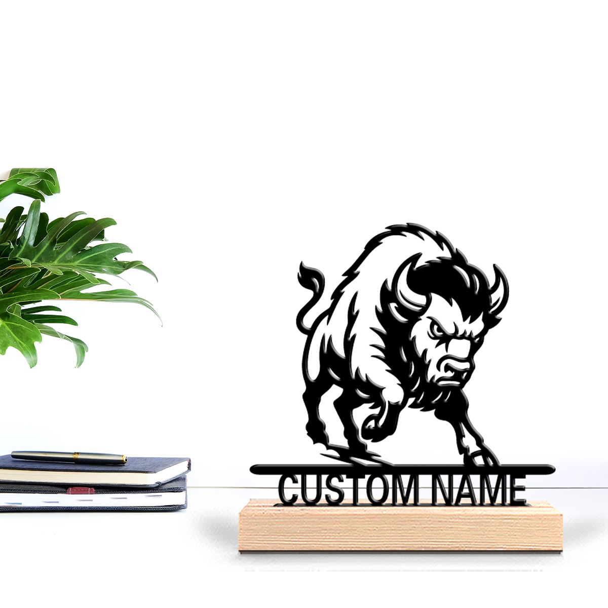 Estatua de león minimalista pe - Art Y Craft reseña y precio
