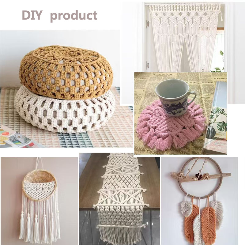 Cordón de macramé de 3mm y 100 - Macrame Cord Cotton reseña y precio