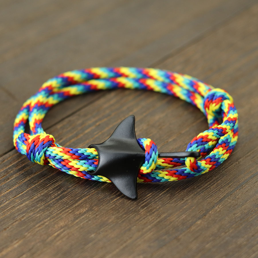 Elegante pulsera Manta hombres - Macrame Cord Cotton reseña y precio