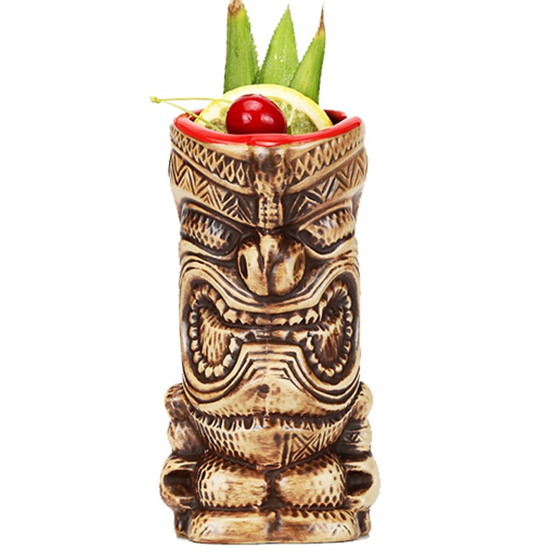 Taza de cóctel de tazas Tiki d - Art Craft Cup reseña y precio