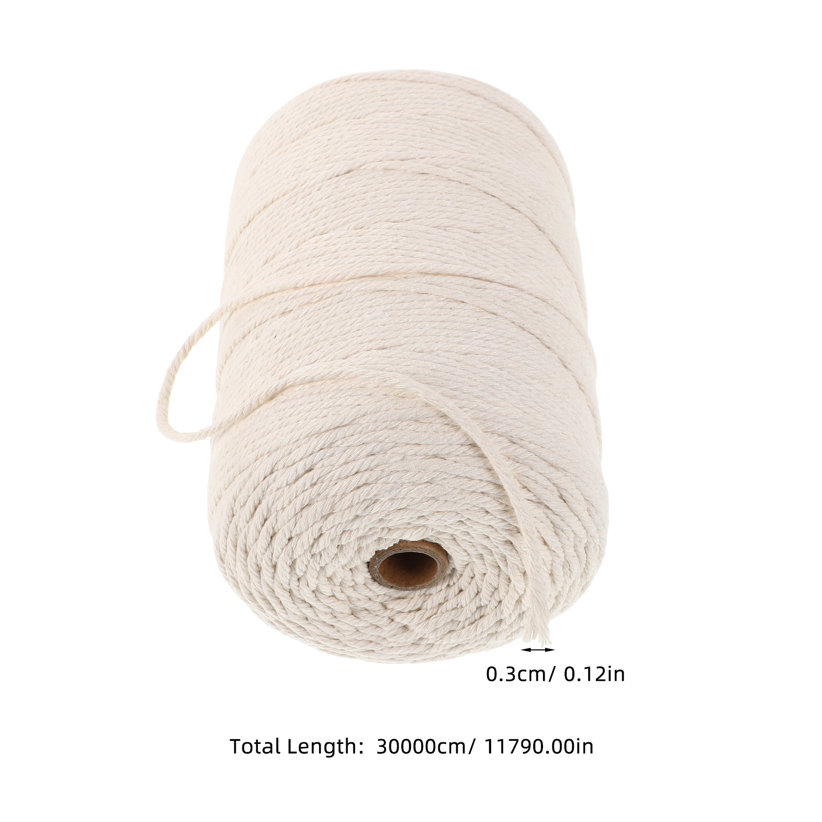 1 rollo de cuerda de algodón g - Macrame Cord Cotton reseña y precio