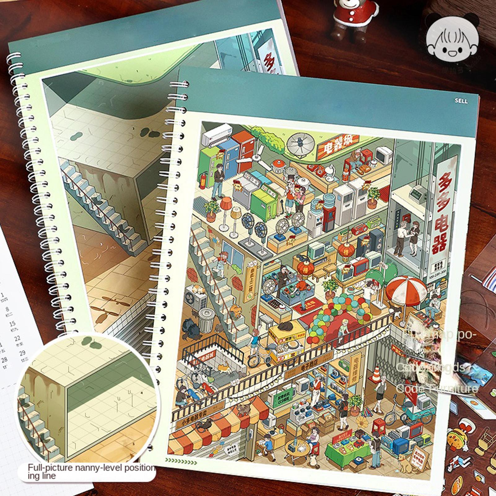 Libro de Pegatinas con Escenas - Art Craft Restaurant reseña y precio