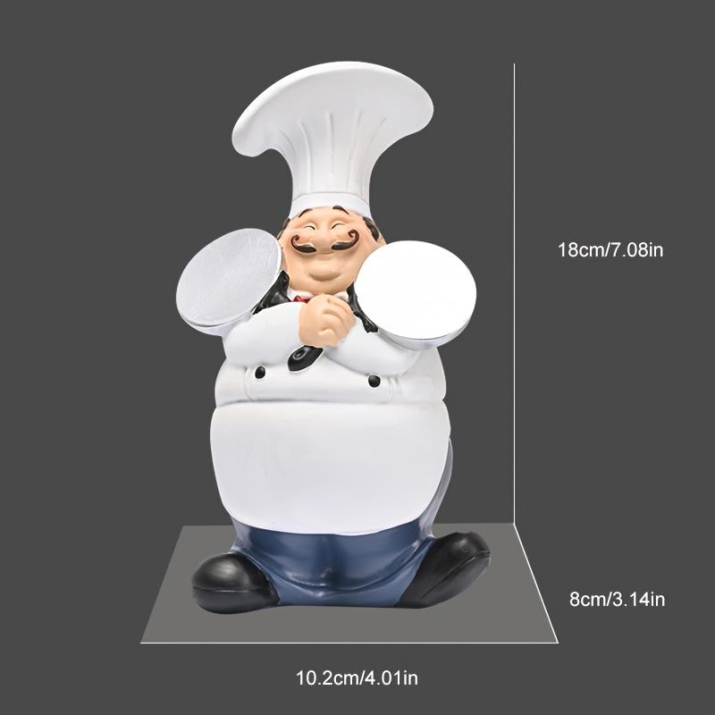 Figura de resina de chef, esta - Art Craft Restaurant reseña y precio